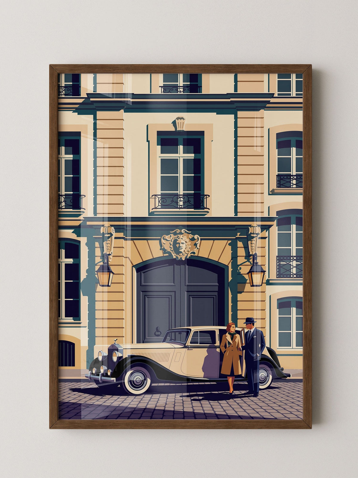 Retro Luxus Auto Klassik