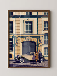 Retro Luxus Auto Klassik