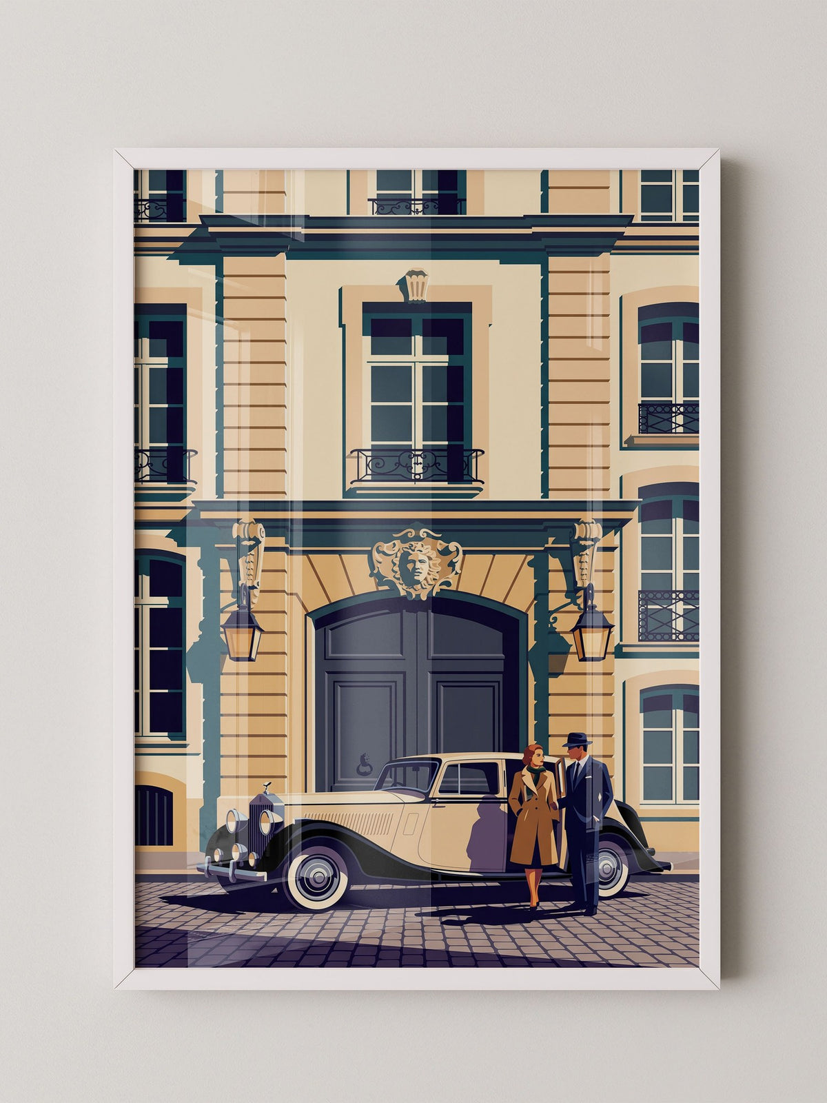 Retro Luxus Auto Klassik