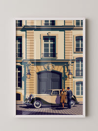 Retro Luxus Auto Klassik