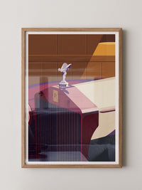 Luxuswagen Klassiker Illustration