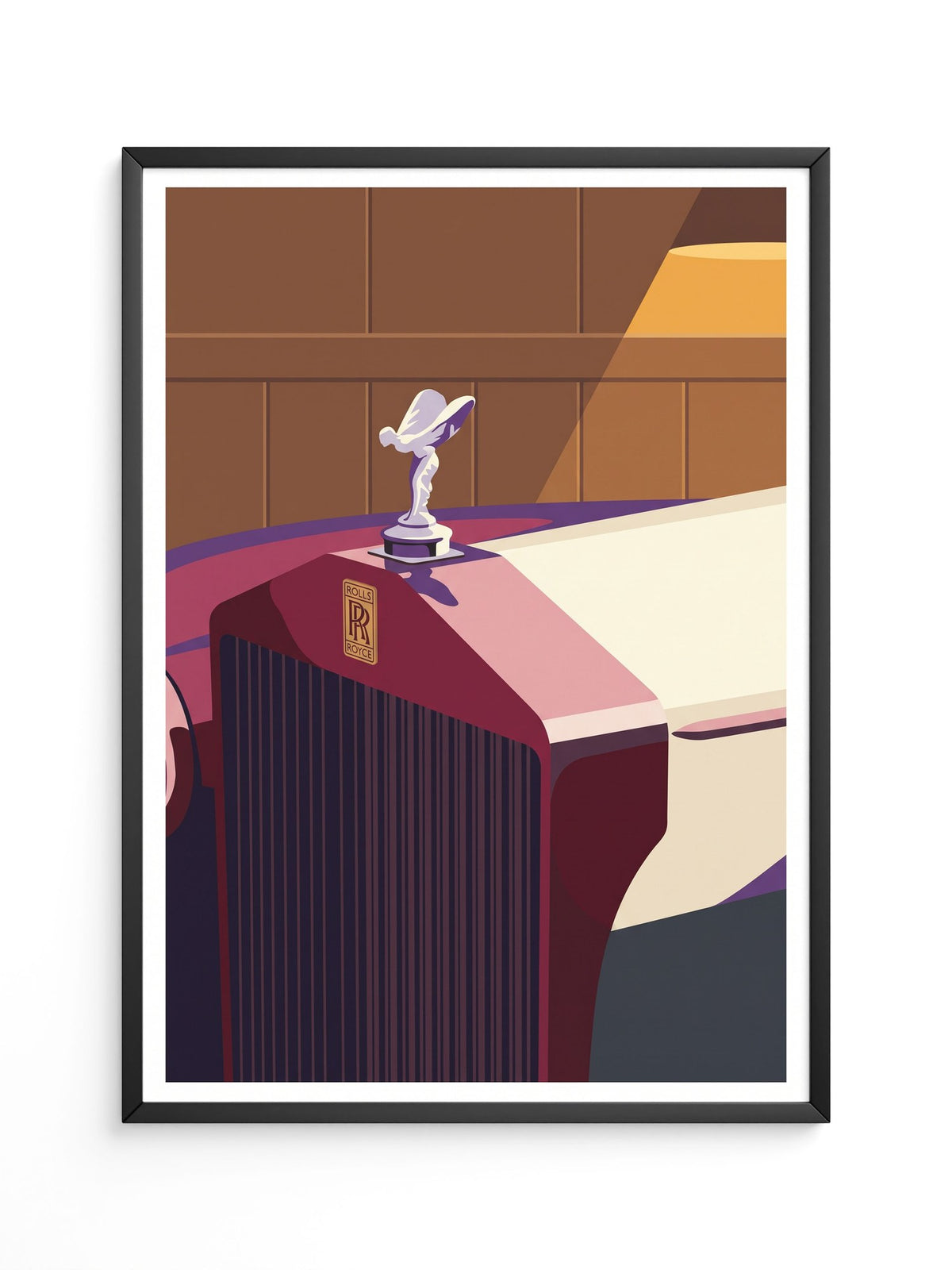 Luxuswagen Klassiker Illustration