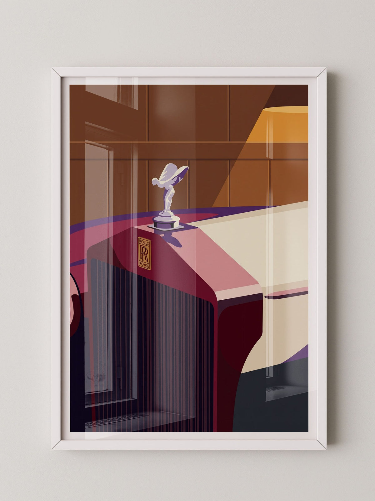 Luxuswagen Klassiker Illustration