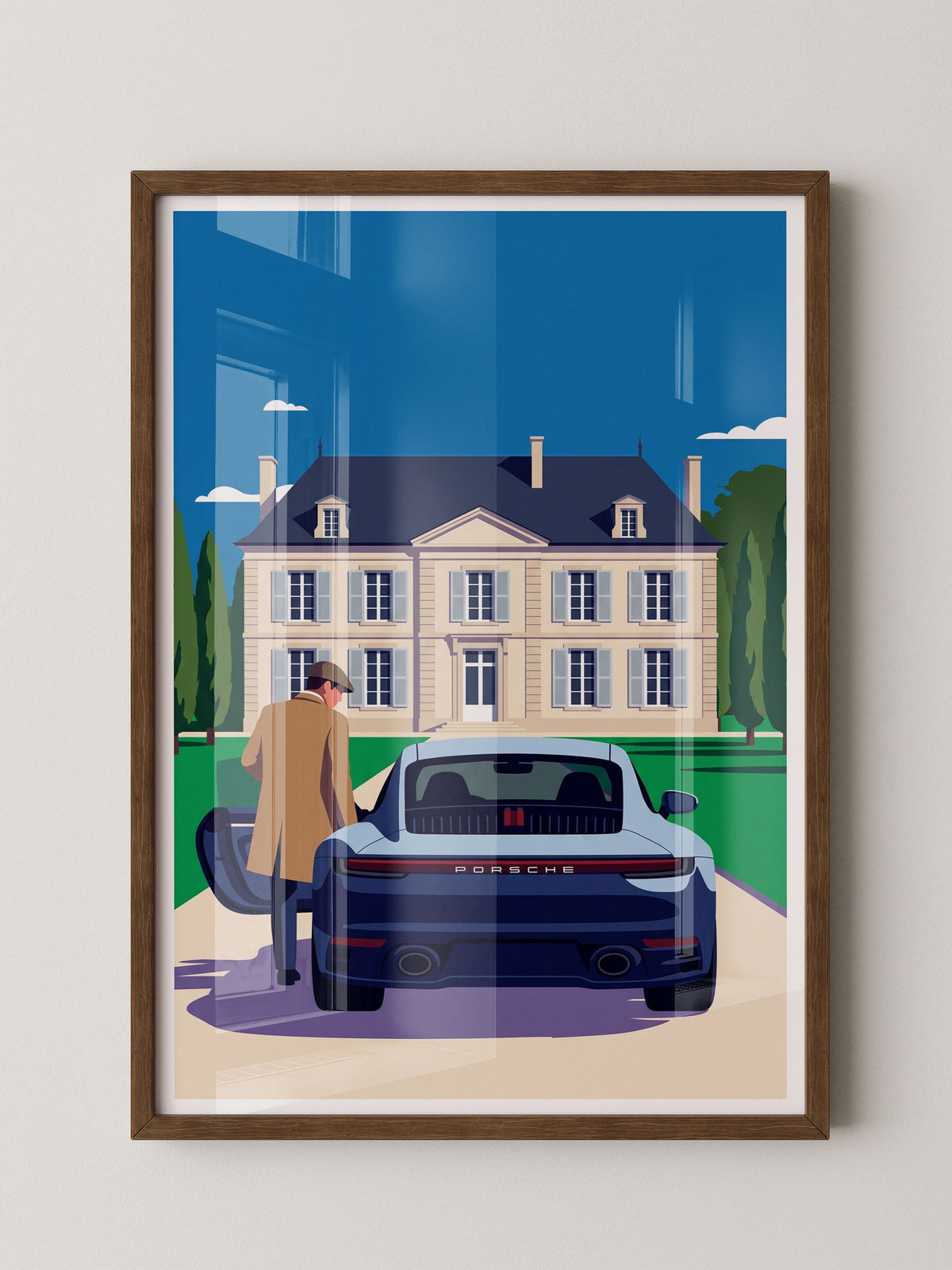 Sportwagen Luxus Illustration