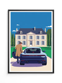 Sportwagen Luxus Illustration