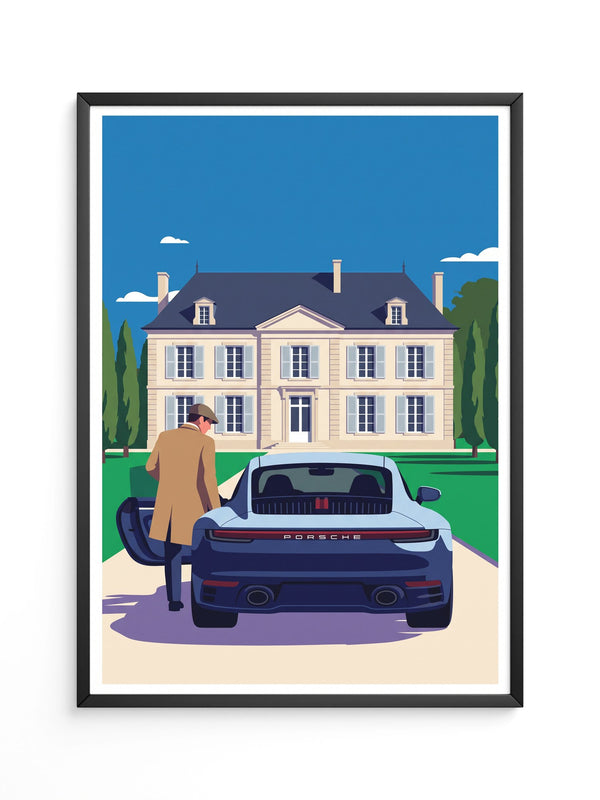 Sportwagen Luxus Illustration