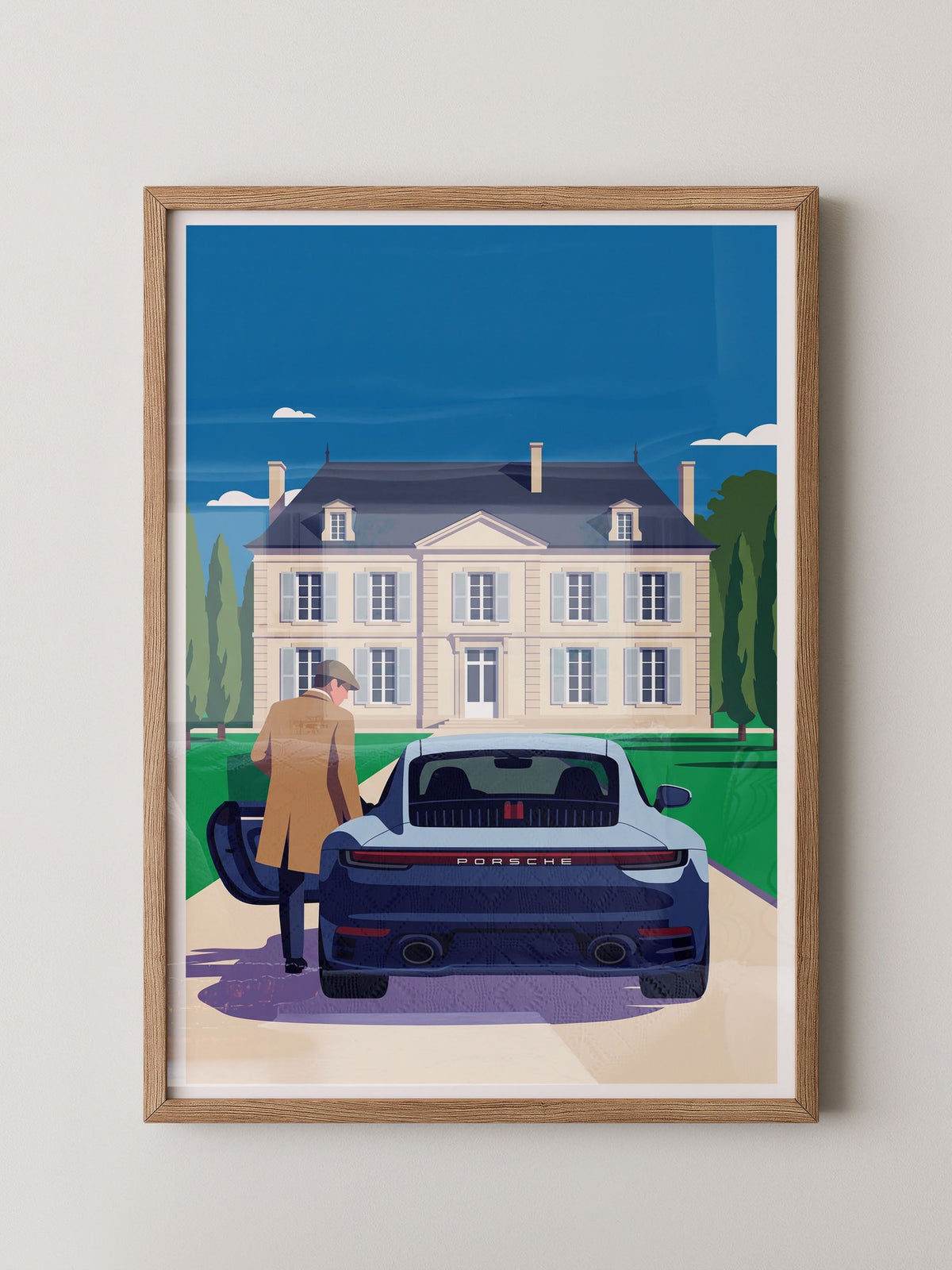 Sportwagen Luxus Illustration