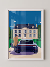 Sportwagen Luxus Illustration