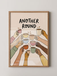 Another Round Kaffee Motiv