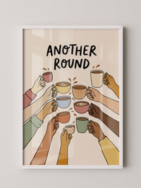 Another Round Kaffee Motiv