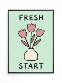 Tulpen Vase Illustration