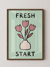Tulpen Vase Illustration