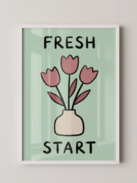 Tulpen Vase Illustration