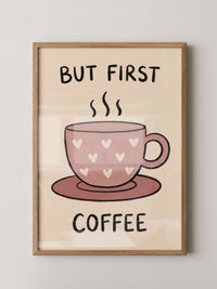 Kaffeetasse Herzen Spruch