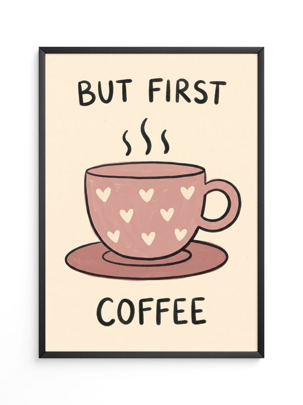 Kaffeetasse Herzen Spruch