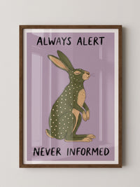 Hase Grün Illustration
