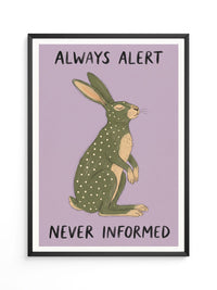 Hase Grün Illustration