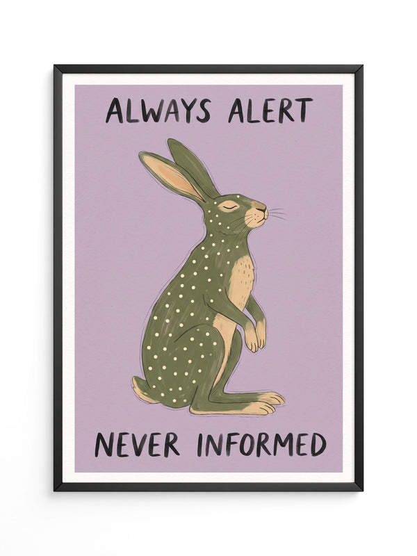 Hase Grün Illustration