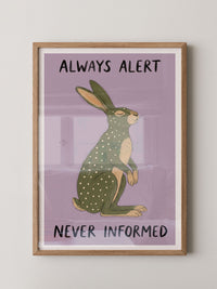 Hase Grün Illustration