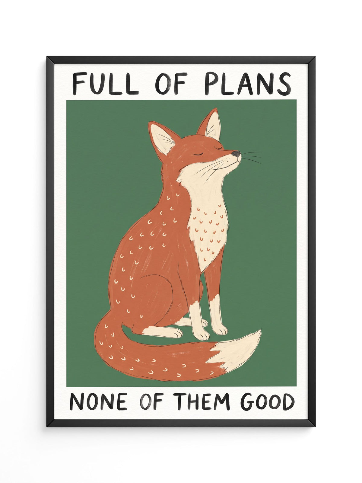 Fuchs voller Pläne