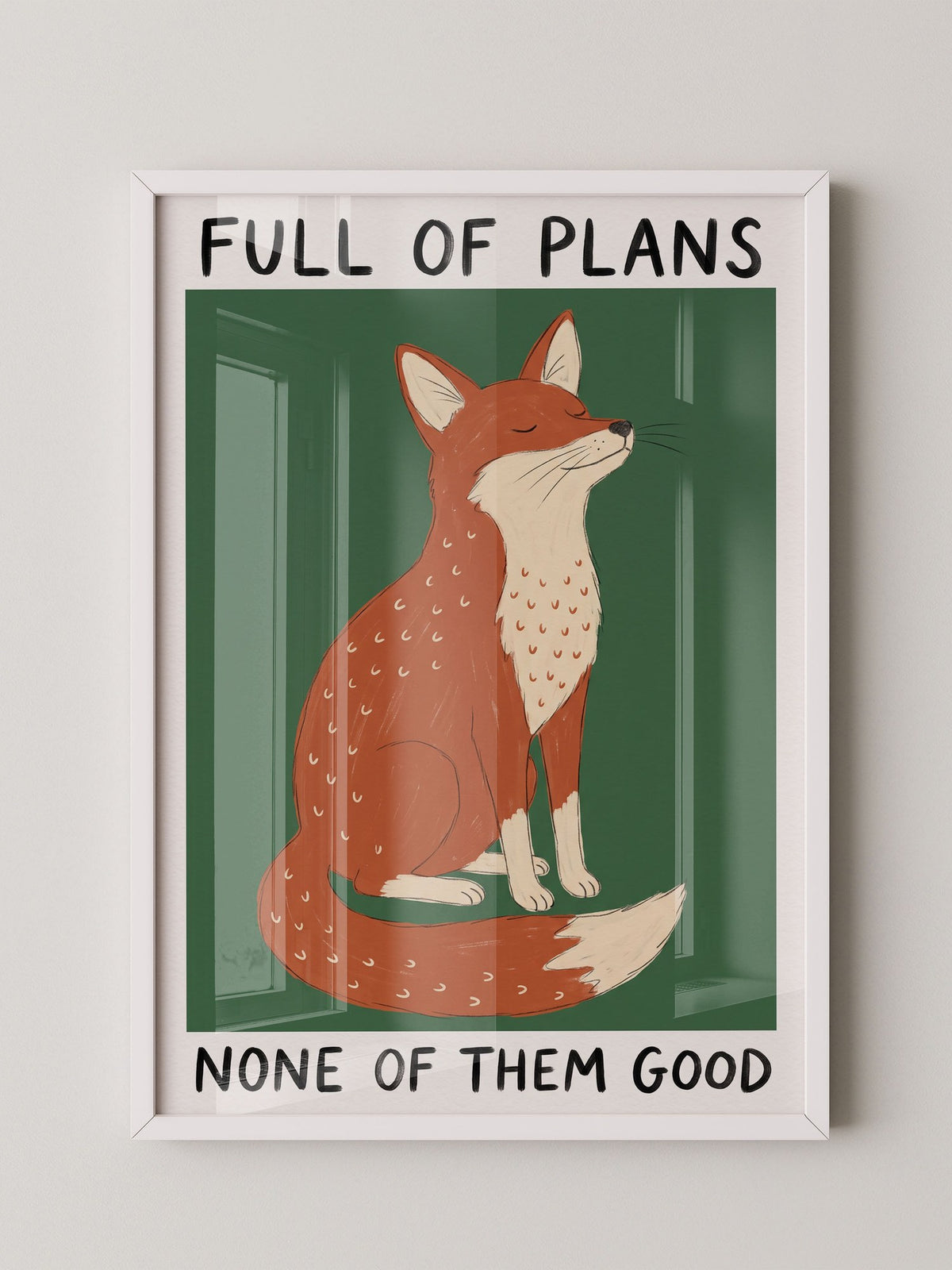 Fuchs voller Pläne