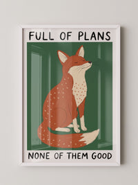 Fuchs voller Pläne