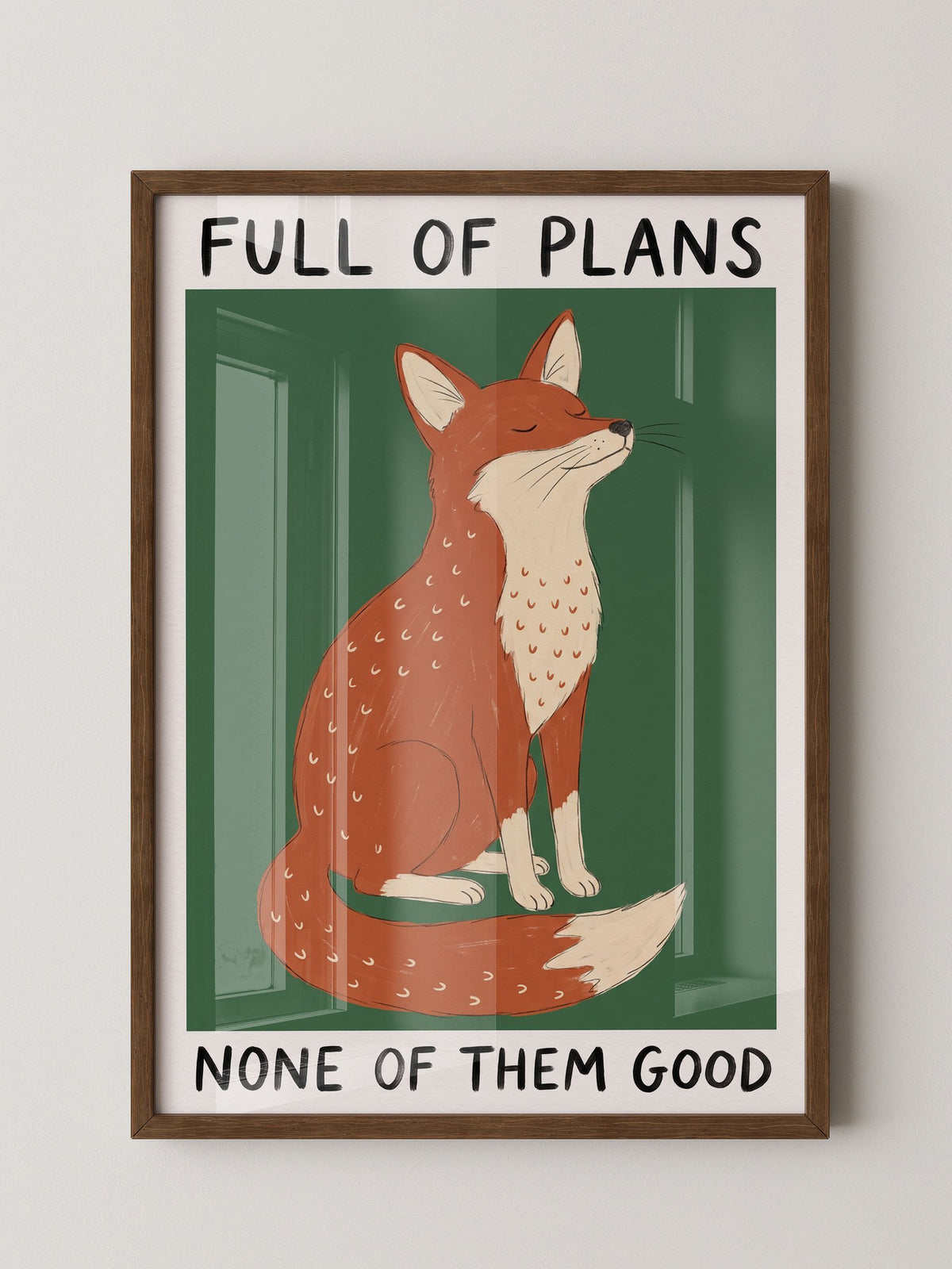 Fuchs voller Pläne