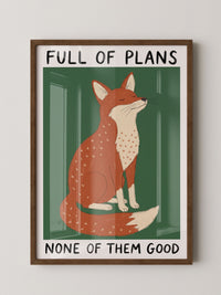 Fuchs voller Pläne