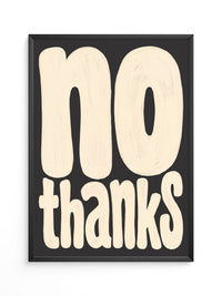 100 Thanks Wandbild