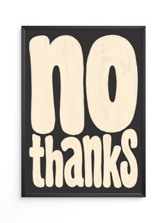 100 Thanks Wandbild