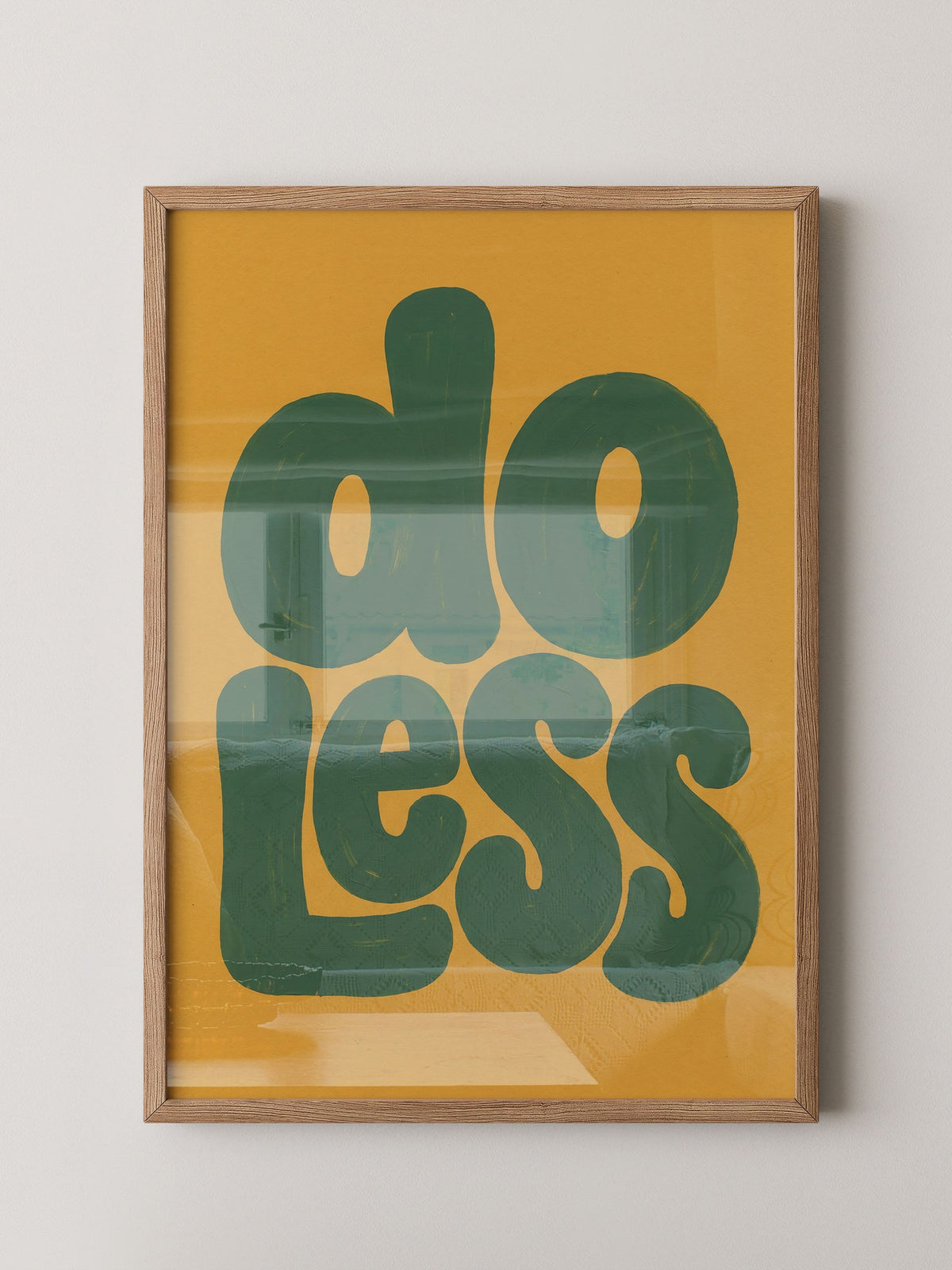 Oh Less Retro Poster