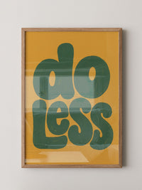 Oh Less Retro Poster