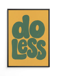 Oh Less Retro Poster