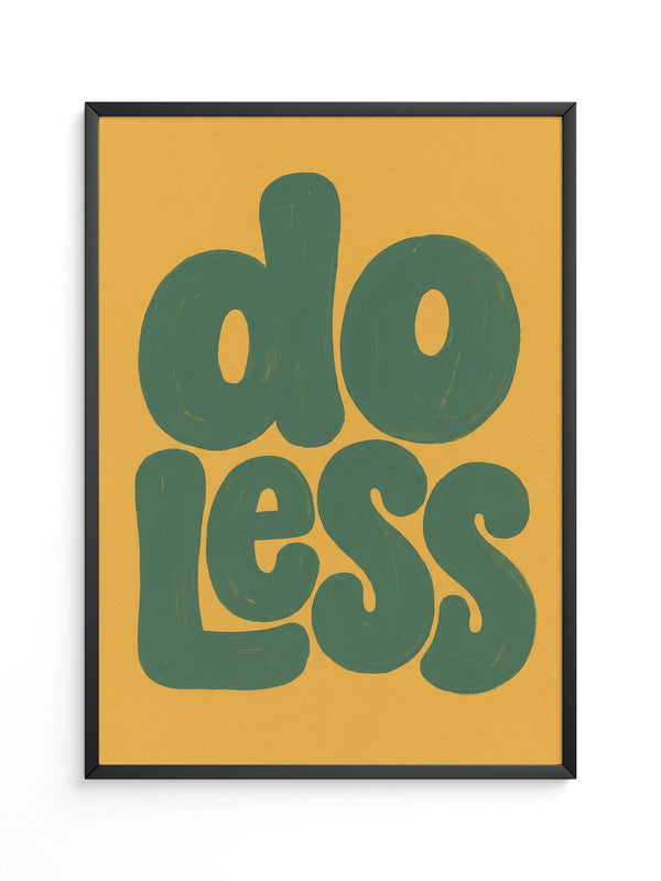 Oh Less Retro Poster