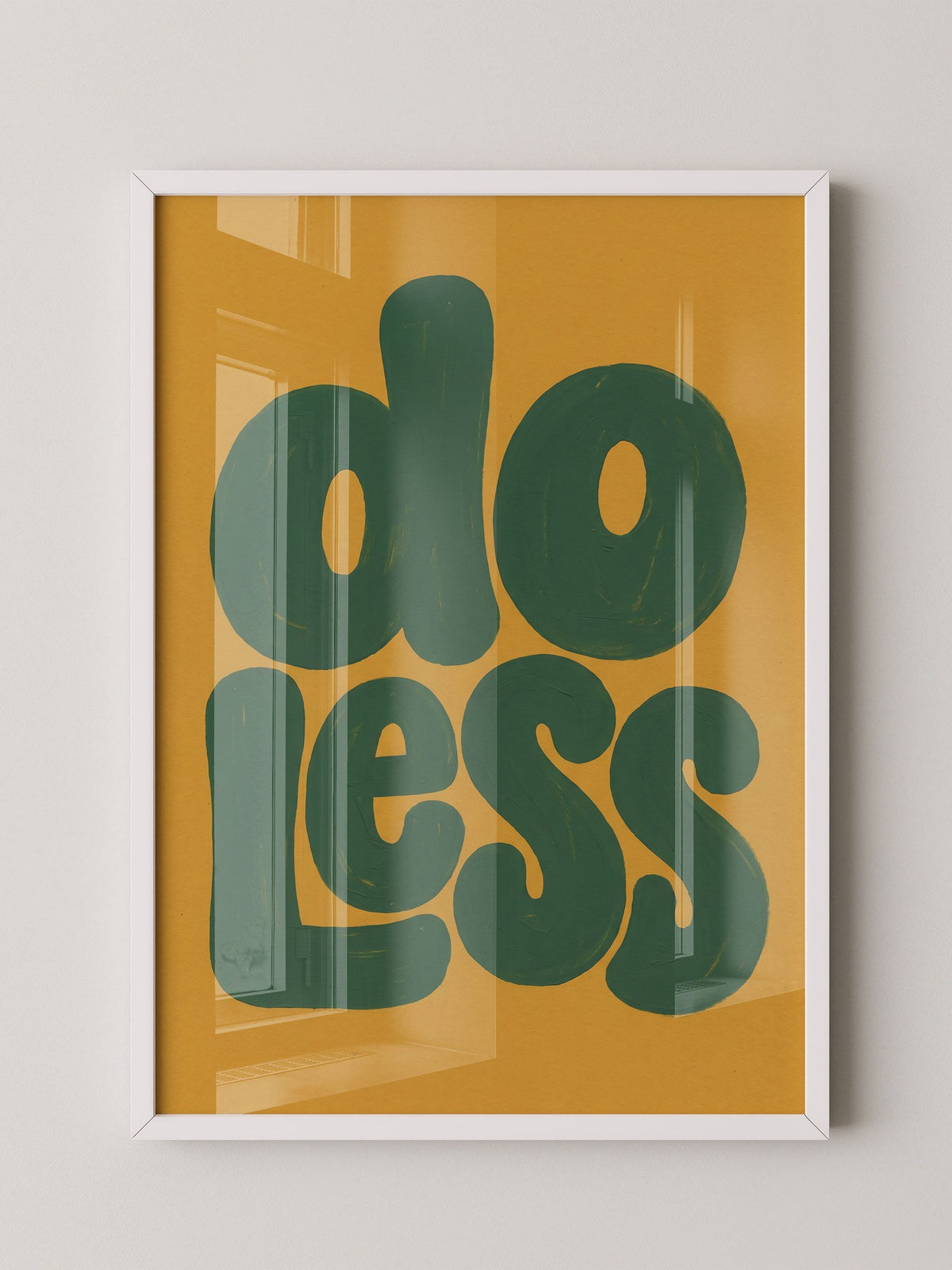 Oh Less Retro Poster