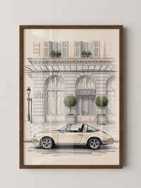 Elfer Cabrio Paris Straße