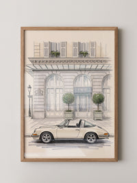 Elfer Cabrio Paris Straße