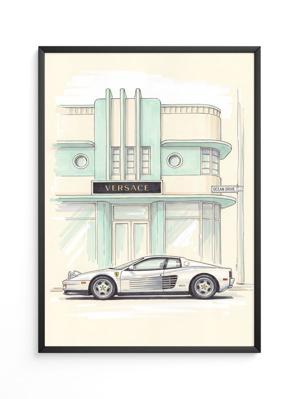 Elfer Sportwagen Ocean Drive Retro