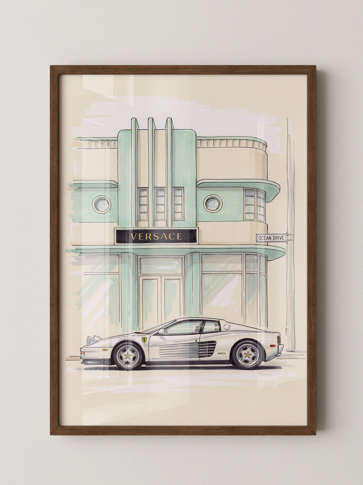 Elfer Sportwagen Ocean Drive Retro