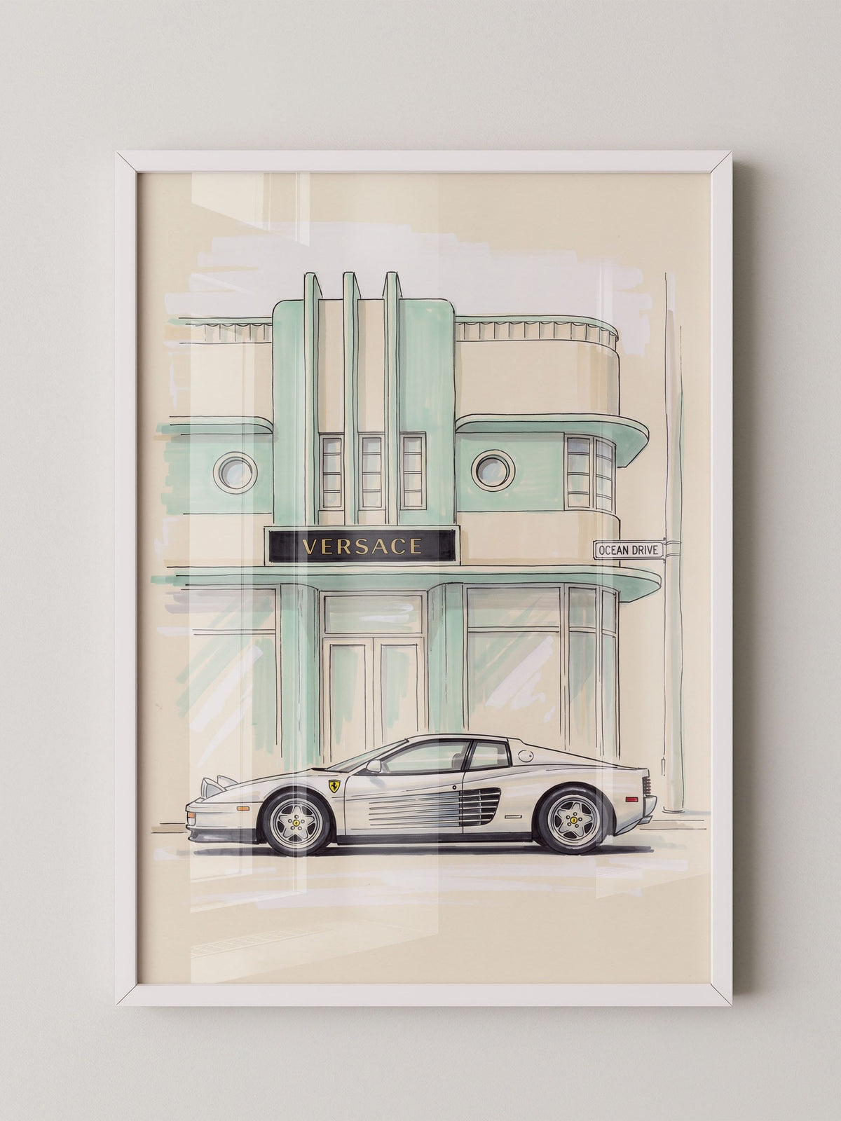 Elfer Sportwagen Ocean Drive Retro