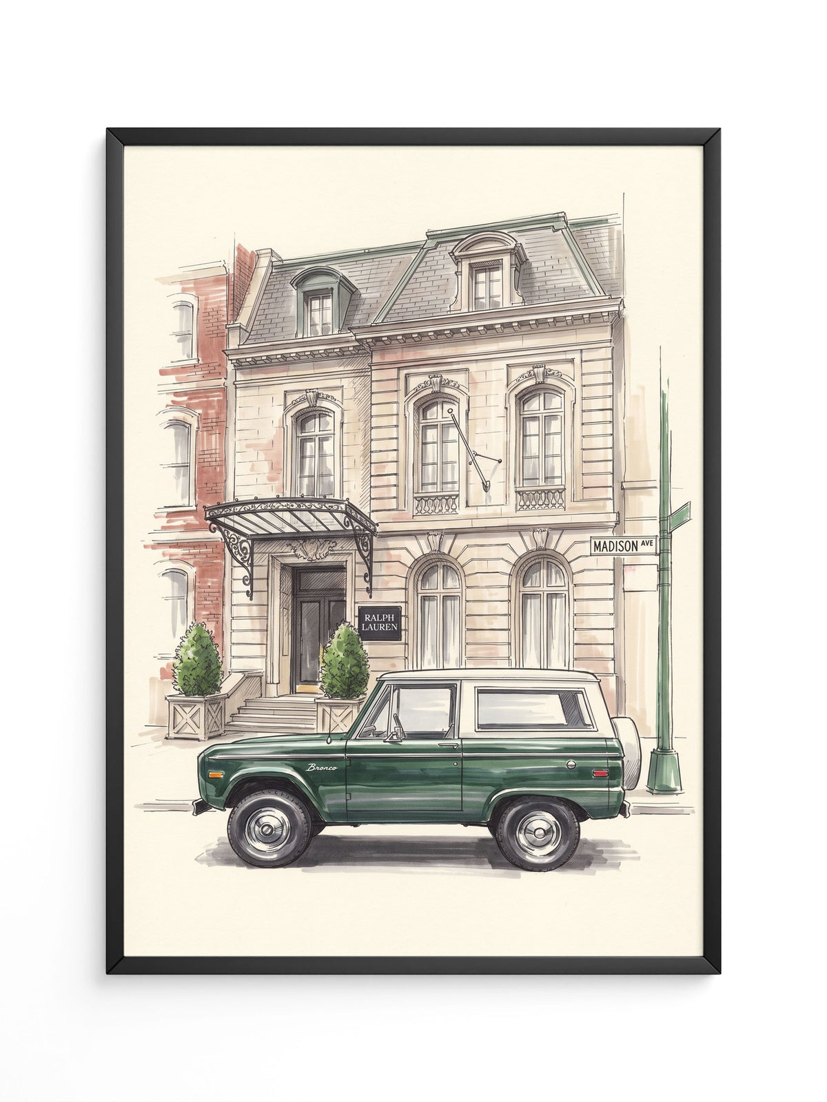 Bronco Jeep Madison Avenue