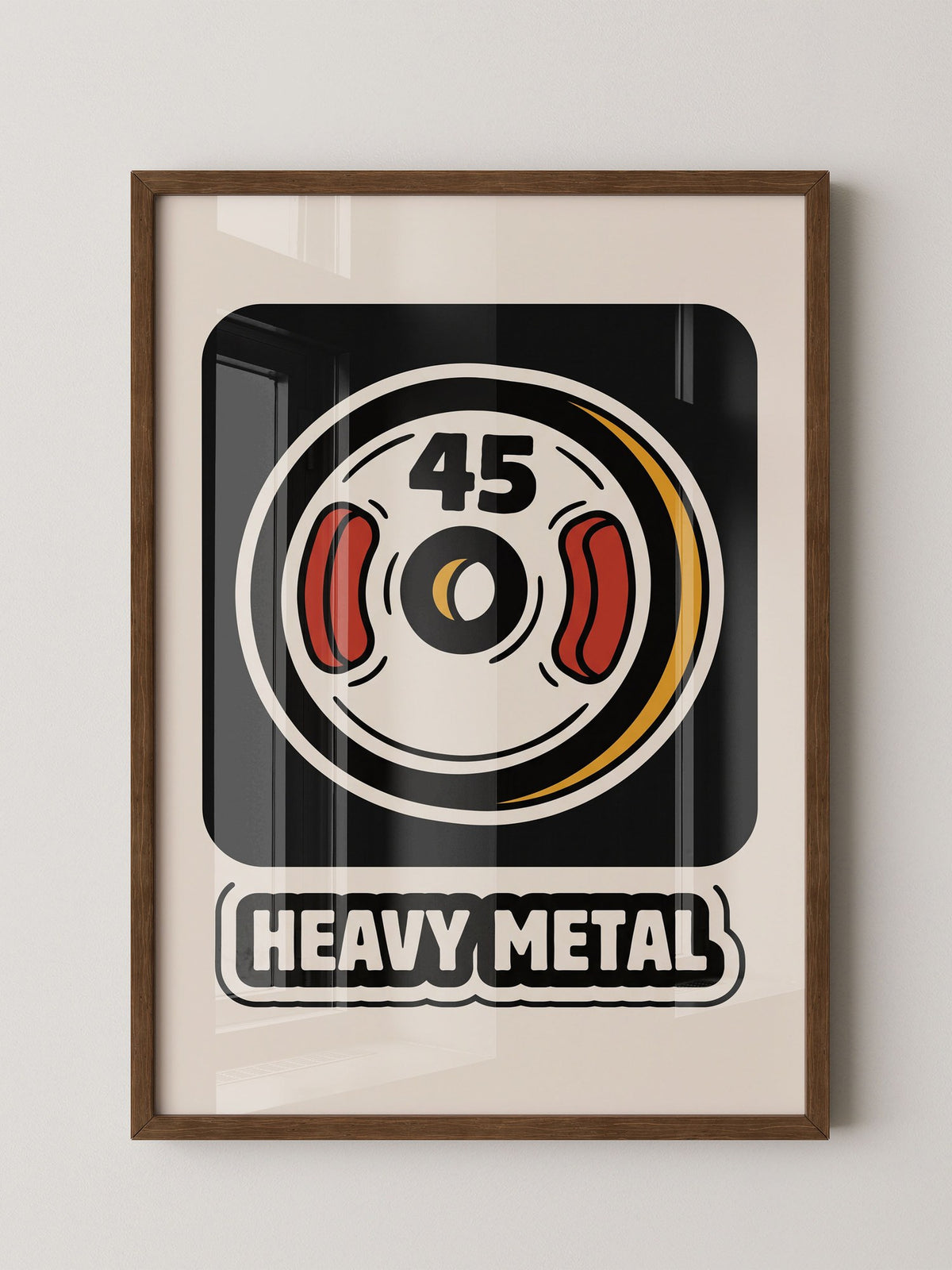 Hantel 45kg Gewicht Illustration