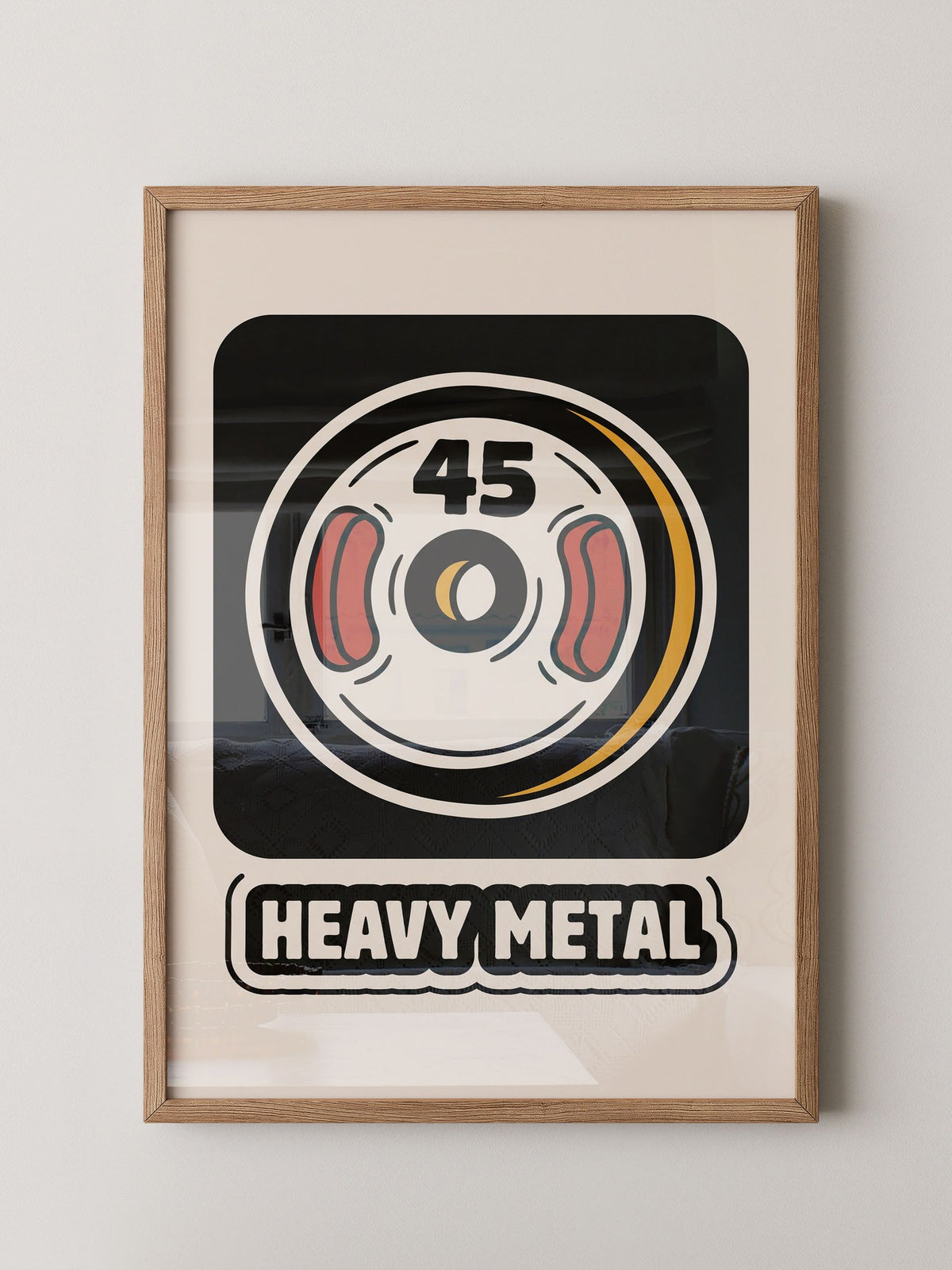 Hantel 45kg Gewicht Illustration