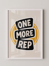 One More Rep Spruch
