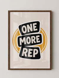 One More Rep Spruch