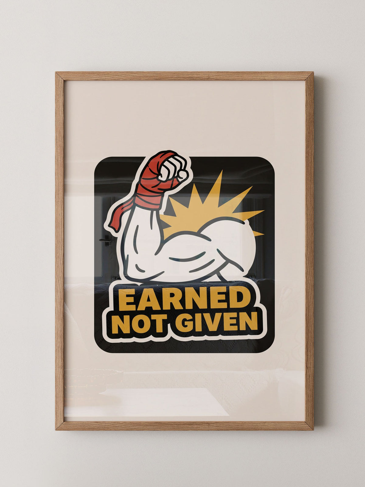Boxerhandschuh Motivation