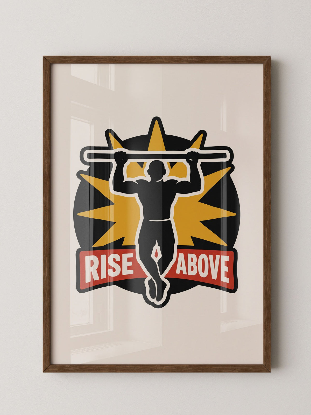 Kraftsportler Rise Above