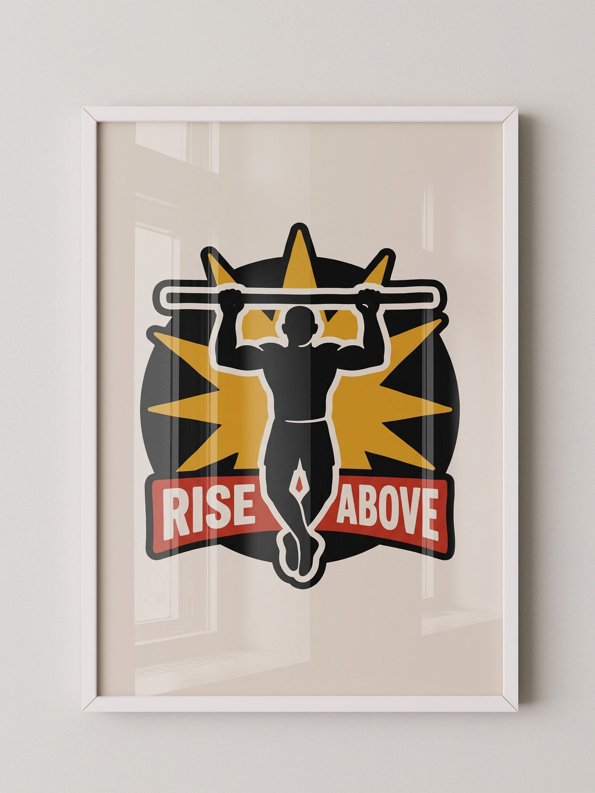 Kraftsportler Rise Above