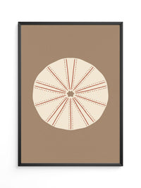 Geometrische Sonne Minimalistisch