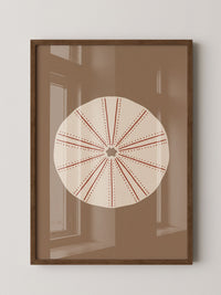 Geometrische Sonne Minimalistisch